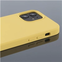 Hama MagCase Finest Feel PRO, kryt pre Apple iPhone 12/12 Pro, žltý