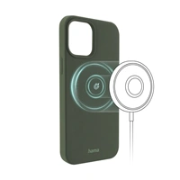 Hama MagCase Finest Feel PRO, kryt pre Apple iPhone 12 Pro Max, zelený