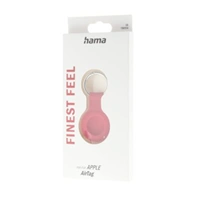 Hama Finest Feel, ochrana pre Apple AirTag, silikónová, červená
