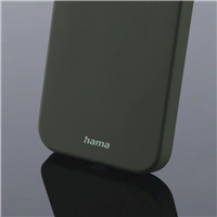 Hama MagCase Finest Feel PRO, kryt pre Apple iPhone 13, zelený