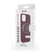 Hama MagCase Finest Feel PRO, kryt pre Apple iPhone 13 Pro, bordový