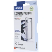 Hama Extreme Protect, kryt pre Google Pixel 9a, D3O®, nezažltne, priehľadný