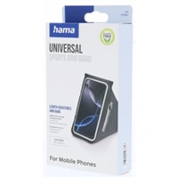Hama športové puzdro na mobil, na rameno, pre zariadenia 6,5"-6,9"/16,8x8 cm, čierne