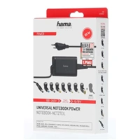 Hama univerzálny napájací adaptér pre notebook, 15/19 V, 65 W