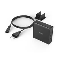 Hama rýchla stolná USB nabíjačka, 1x USB-C, 2x USB-A, PD 65 W