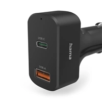 Hama USB-C napájací zdroj do auta, Power Delivery,  5-20 V, 65 W, 1,5 m