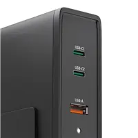 Hama USB nabíjacia stanica GaN, 2x USB-C PD, 1x USB-A (1x QC), 140 W