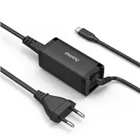 Hama USB-C napájací zdroj pre notebooky, Power Delivery, GaN, 5-20 V, 45 W