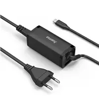 Hama USB-C napájací zdroj pre notebooky, Power Delivery, GaN, 5-20 V, 65 W