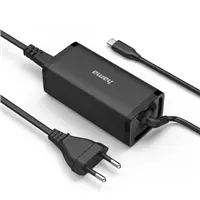 Hama USB-C napájací zdroj pre notebooky, Power Delivery, GaN, 5-20 V, 100 W