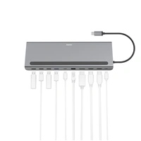 Hama USB-C dokovacia stanica Connect2Office Pro, 10 pripojení