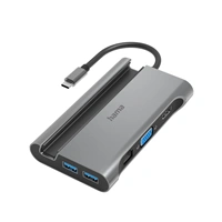 Hama USB-C hub, Connect2Mobile, multiport LAN/Ethernet, 7 portov