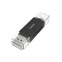 Hama čítačka kariet OTG, USB-A, micro USB, USB 2.0