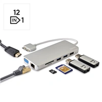 Hama USB-C hub, Connect2Mac, multiport, pre Apple MacBook Air a Pro