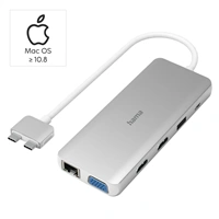 Hama USB-C hub, Connect2Mac, multiport, pre Apple MacBook Air a Pro