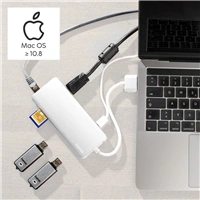 Hama USB-C hub, Connect2Mac, multiport, pre Apple MacBook Air a Pro