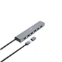 Hama USB-Hub, 7 portov, USB 3.2, 5 Gbit/s, USB-C adaptér, sieťový zdroj