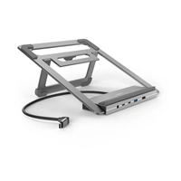 Hama USB-C dokovacia stanica a stojan pre notebook Connect2Office Stand, 12 portov