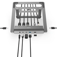 Hama USB-C dokovacia stanica a stojan pre notebook Connect2Office Stand, 12 portov