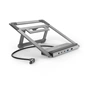 Hama USB-C dokovacia stanica a stojan pre notebook Connect2Office Stand, 12 portov