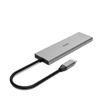 Hama USB-C Hub, 4 porty, USB 3.2, 10 Gbit/s, PD 100 W, hliníkový