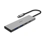 Hama USB-C Hub, 4 porty, USB 3.2, 10 Gbit/s, PD 100 W, hliníkový