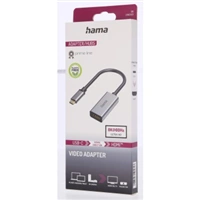 Hama redukcia USB-C na HDMI, UHD/8K@60 Hz, kovová