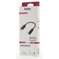 Hama audio adaptér USB-C na jack 3,5 mm, aktívny