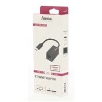 Hama sieťový adaptér USB.C - RJ45, Gigabit Ethernet