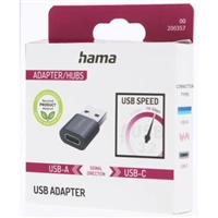 Hama redukcia USB-A na USB-C, kompaktná, 10 GB/s