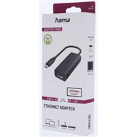 Hama USB LAN adaptér USB-C - RJ45, 2,5 Gb/s