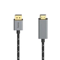 Hama kábel DisplayPort na HDMI 1,5 m, UHD/4K@60 Hz, Prime Line