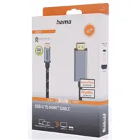 Hama kábel USB-C na HDMI 1,5 m, UHD/8K, Prime Line 