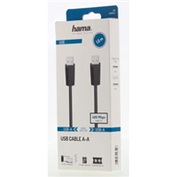 Hama USB 2.0 kábel typ A-A 1,5 m