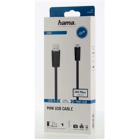 Hama mini USB 2.0 kábel 1,5 m