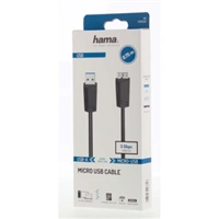 Hama micro USB 3.0 kábel 0,75 m