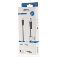 Hama USB-C 2.0 kábel typ C - typ B, 1,5 m