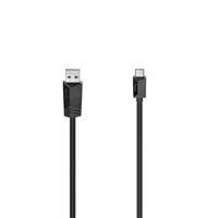 Hama USB-C 3.2 Gen1 kábel typ A-C 0,75 m, čierny