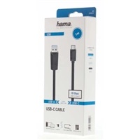 Hama USB-C 3.2 Gen2 kábel typ A-C 1 m, 10 Gb/s