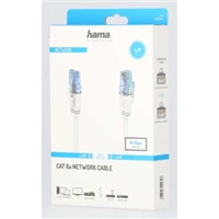 Hama sieťový kábel Cat6a U/UTP RJ45 3 m, 10 Gb/s