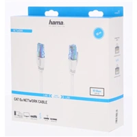 Hama sieťový kábel Cat6a U/UTP RJ45 10 m, 10 Gb/s