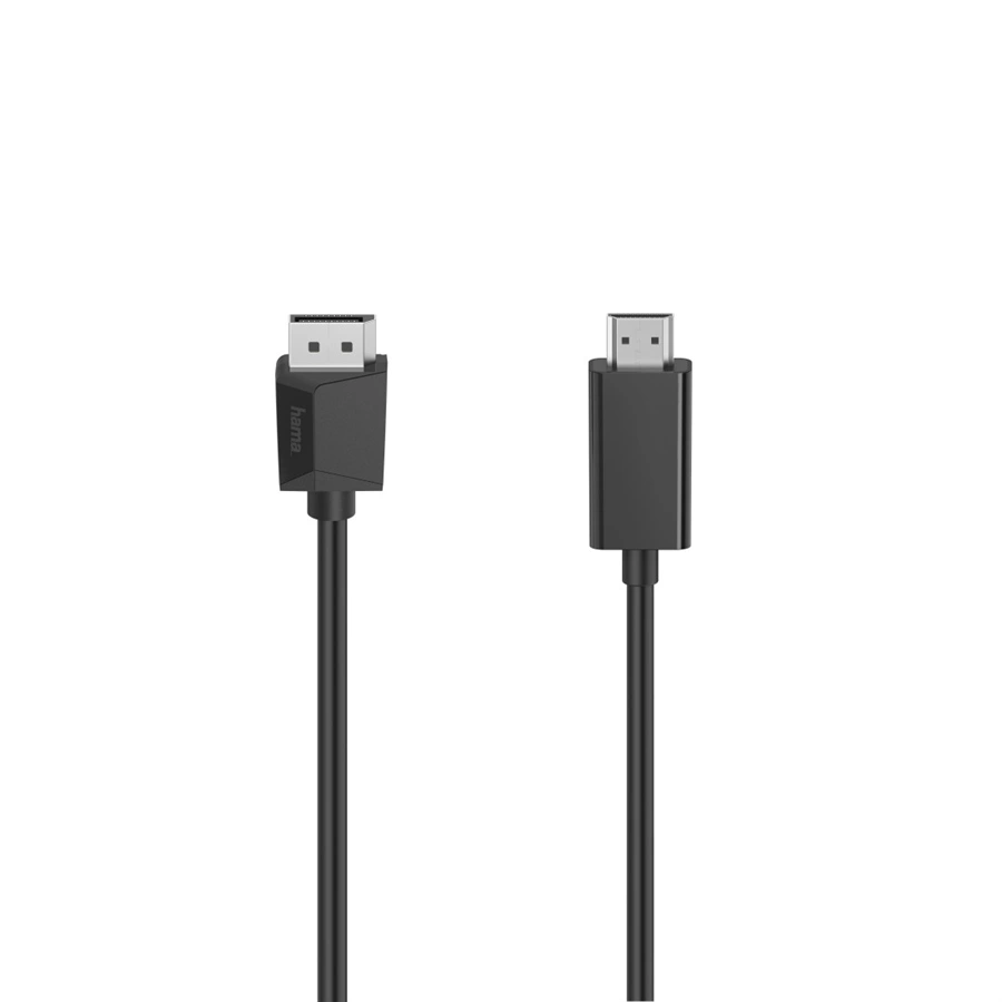 Hama kábel DisplayPort na HDMI, 1,5 m, UHD/4K