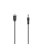 Hama audio adaptérový kábel USB-C na jack 3,5 mm, aktívny, 0,75 m