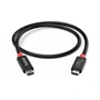 Hama USB-C kábel USB4, 2 m, 20 Gb/s, 240 W