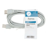 Hama predlžovací USB 2.0 kábel 3 m, nebalený
