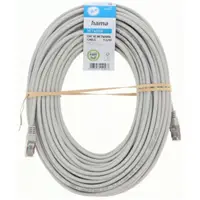 Hama sieťový kábel Cat5e F/UTP RJ45 30 m, tienený, nebalený