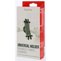 Hama Flexible, držiak mobilu na riadidlá bicykla, pre zariadenia so šírkou 6-8 cm a výškou 13-16 cm