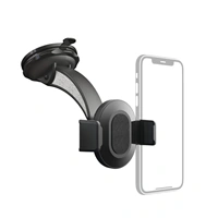 Hama Move, univerzálny držiak mobilu na čelné sklo auta, prísavka, otáčanie o 360°