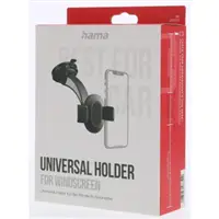 Hama Move, univerzálny držiak mobilu na čelné sklo auta, prísavka, otáčanie o 360°