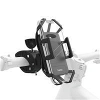Hama Strong , univerzálny držiak na mobil so šírkou 5-9 cm, na riadidlá bicykla, otočný o 360°